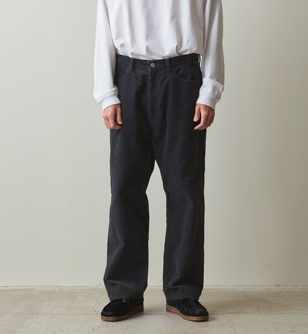 Steven Alan＞ ORGANIC TC CORDUROY 5P BAGGY TAPERED PANTS/パンツ