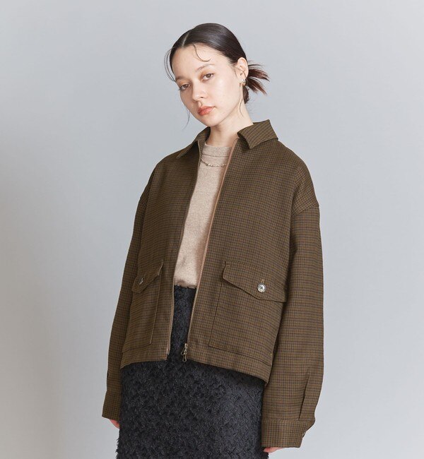 《新品未使用》UNITED ARROWS ジップアップジャケット