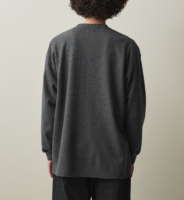 ＜Steven Alan＞ MILLED MERINO WOOL LONG SLEEVE CUT SEW/カットソー