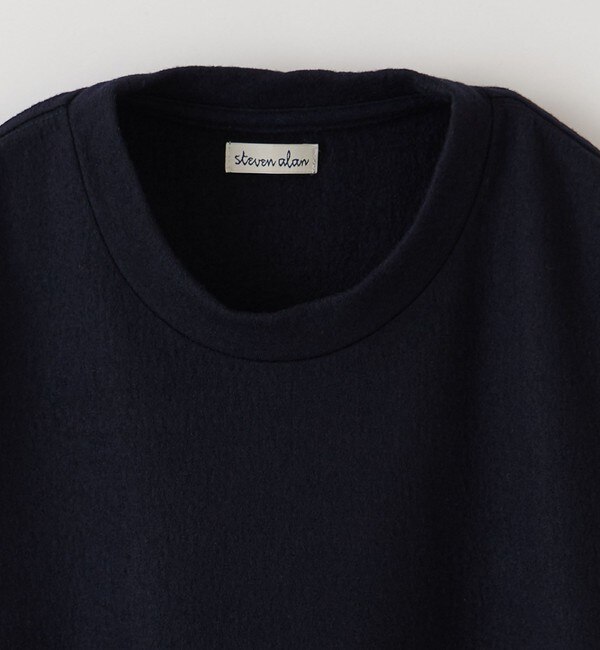 ＜Steven Alan＞ MILLED MERINO WOOL LONG SLEEVE CUT SEW/カットソー