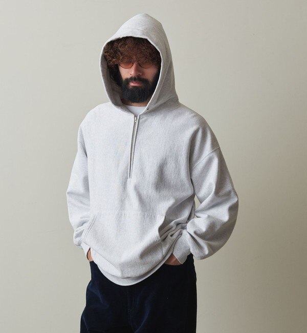 Steven Alan＞ URAKIMO HALF/ZIP HOODY/パーカー|BEAUTY&YOUTH UNITED ...