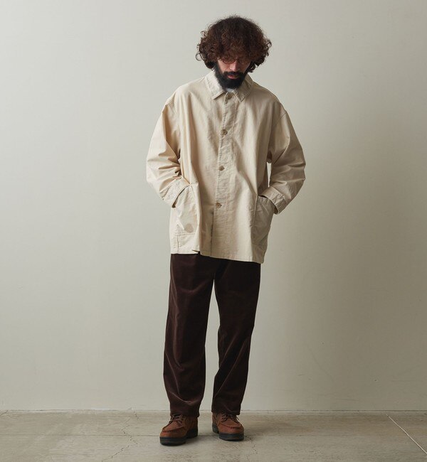 Steven Alan＞ LIGHT BRSH MOLE SKIN WORK JACKET/ジャケット