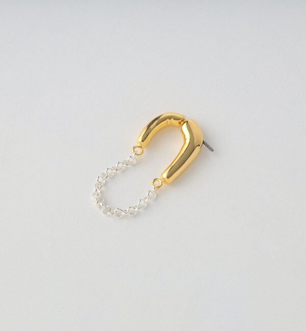 ＜Soierie＞Poire chain ピアス