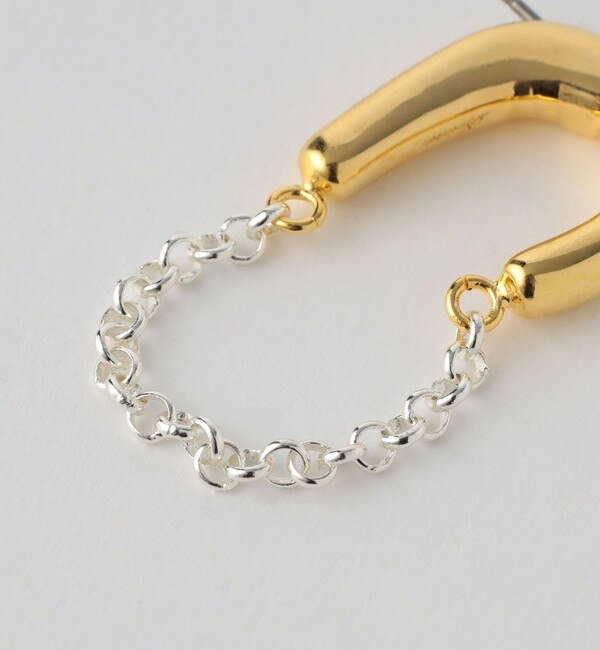 ＜Soierie＞Poire chain ピアス