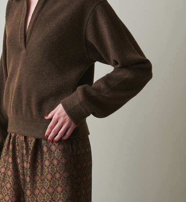 Steven Alan＞BOUCLE SKIPPER NECK PULLOVER/カットソー|BEAUTY&YOUTH