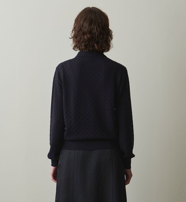 Steven Alan＞WOOL EYELET LONG SLEEVE KNIT/ニット|BEAUTY&YOUTH