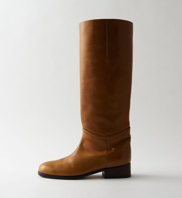 Steven Alan>LEATHER RIDING BOOTS/ロングブーツ-