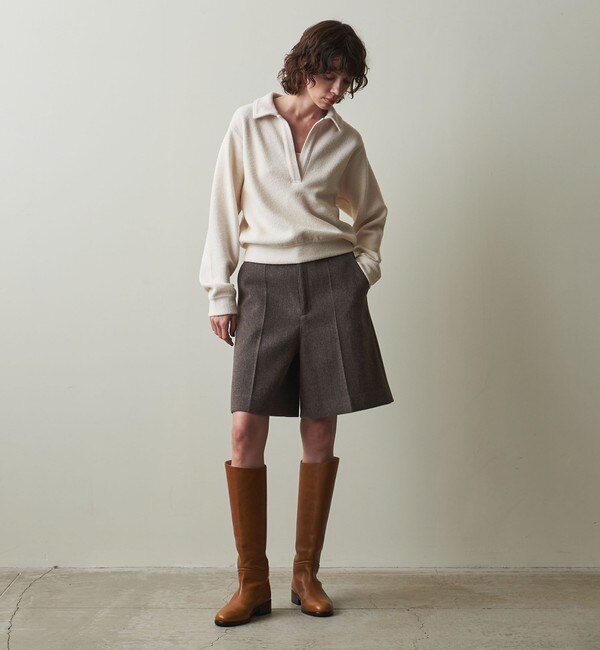 ＜Steven Alan＞LEATHER RIDING BOOTS/ロングブーツ