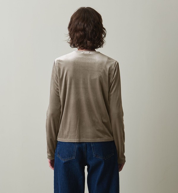 Steven Alan＞VELOUR CARDIGAN/カーディガン|BEAUTY&YOUTH UNITED