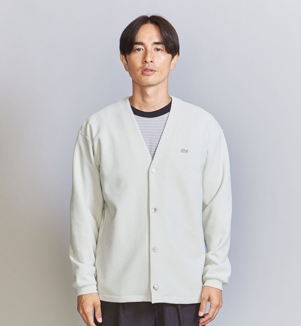 LACOSTE for BEAUTY&YOUTH＞ 1トーン カーディガン|BEAUTY&YOUTH