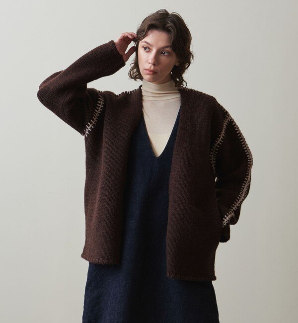 AUSTRALIAN WOOL MIX CARDIGAN スティーブンアラン - www.stedile.com.br