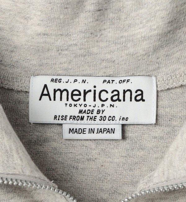 Americana＞ハーフジップ カットソー トップス|BEAUTY&YOUTH UNITED