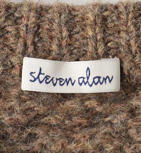 Steven Alan コットン ニット プルオーバー-