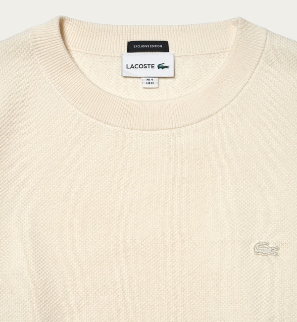 LACOSTE for BEAUTY&YOUTH＞ ピケ スウェット|BEAUTY&YOUTH UNITED