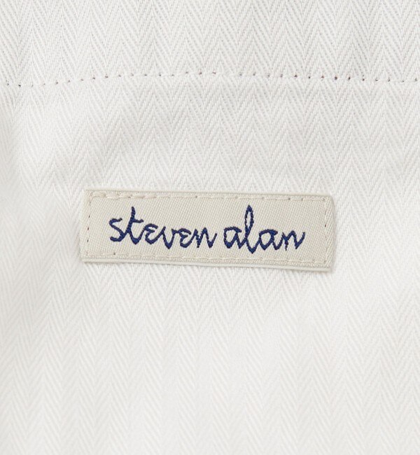 ＜Steven Alan＞ ブラッシュドコットン インワンプリーツ スラックス