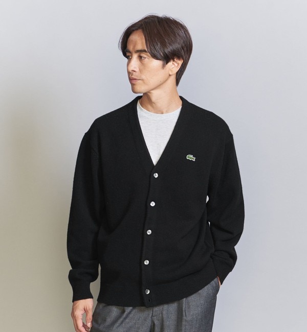 LACOSTE for BEAUTY&YOUTH＞ ニット カーディガン-