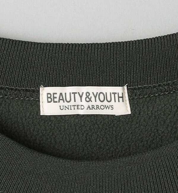 クレープ フリース スウェット クルー|BEAUTY&YOUTH UNITED ARROWS