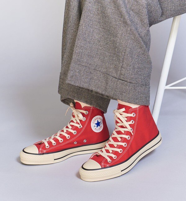 CONVERSE＞ALL STAR HI MADE IN JAPAN ハイカット スニーカー/RED