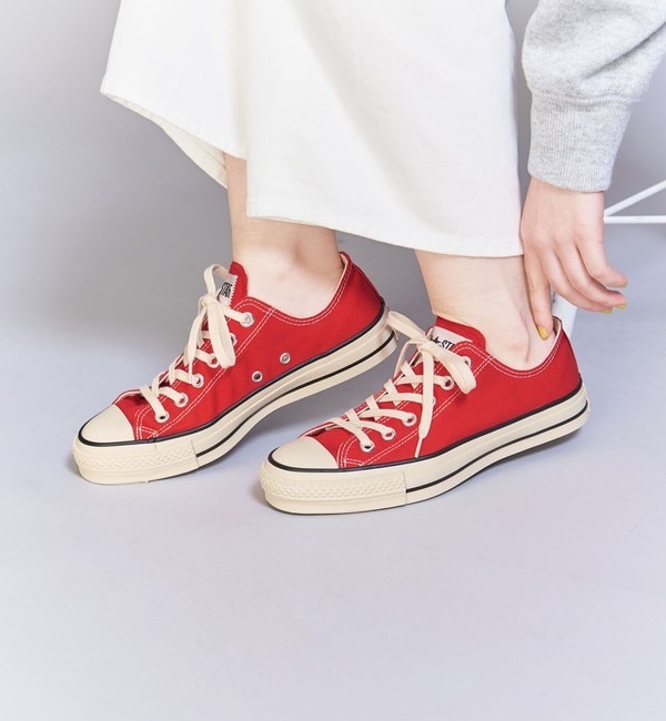 CONVERSE＞ALL STAR MADE IN JAPAN スニーカー/RED-