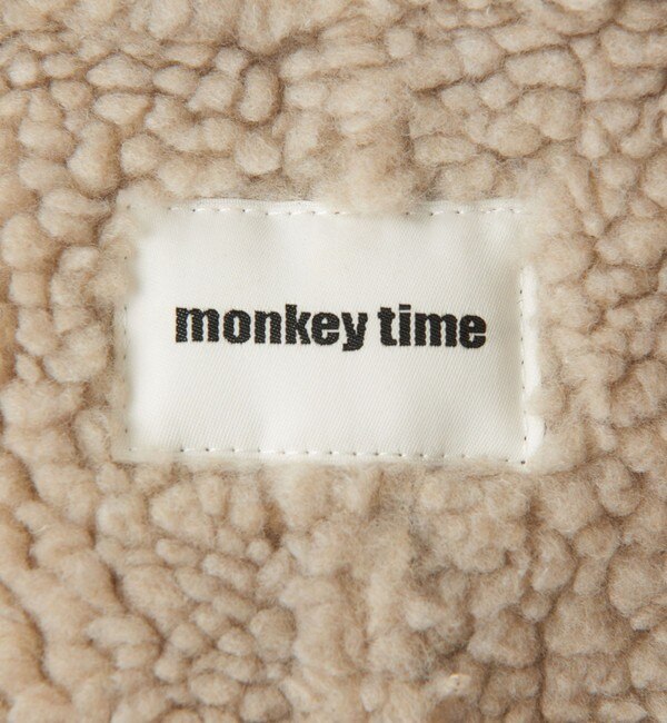 monkey time＞ フェイク ムートン B-3 ジャケット|BEAUTY&YOUTH UNITED