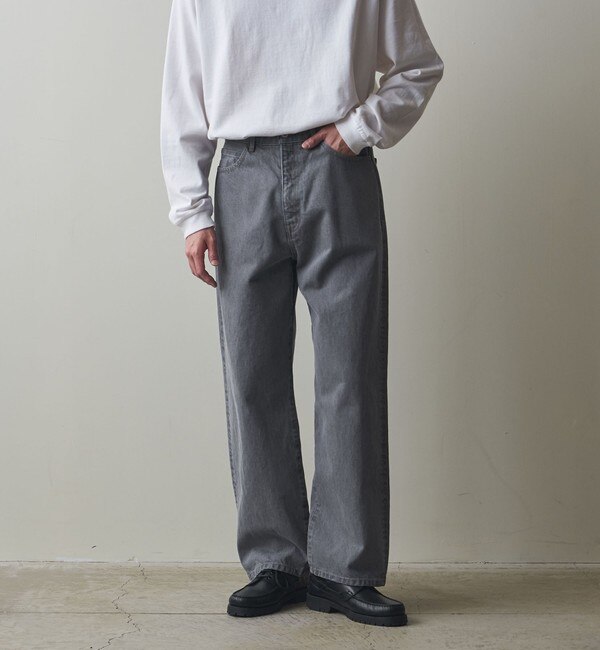 Steven Alan＞ 12oz DENIM SLACKS-BOLD/パンツ|BEAUTY&YOUTH UNITED