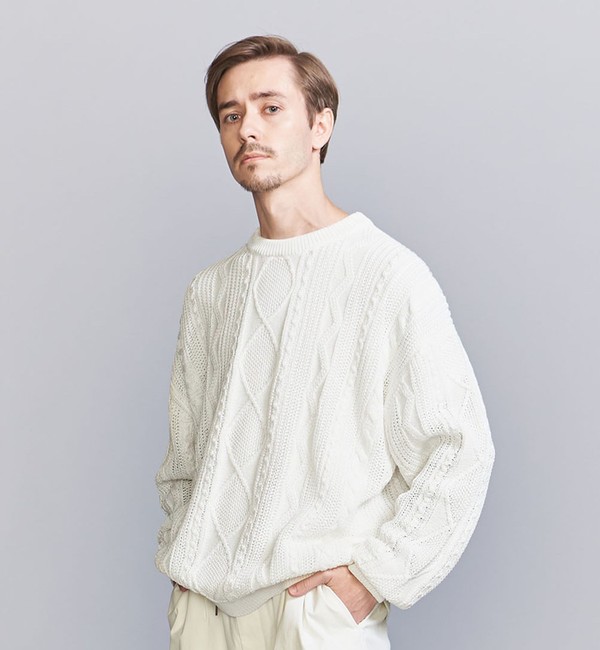 別注】 ＜OLDDERBY KNITWEAR＞ ポップコーン ニット|BEAUTY&YOUTH