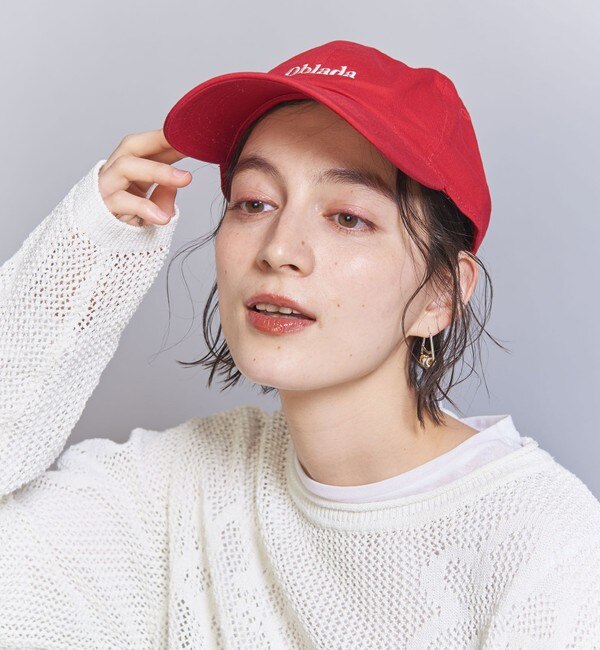 別注】＜Oblada＞コットン ロゴ キャップ|BEAUTY&YOUTH UNITED ARROWS