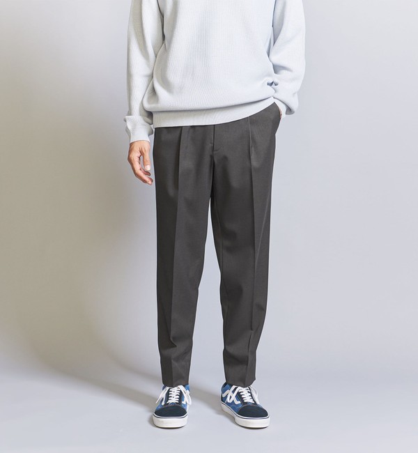 Steven Alan＞ NIDM TWILL 2PLEATED MORE TAPERED PANTS/パンツ 