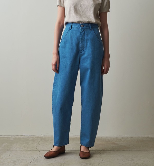 Steven Alan＞12oz デニム ワイド テーパードパンツ|BEAUTY&YOUTH ...