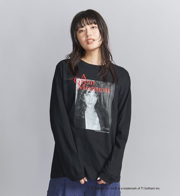 【別注】＜GOOD ROCK SPEED＞LIFE Magazine プリント ロングスリーブTシャツ