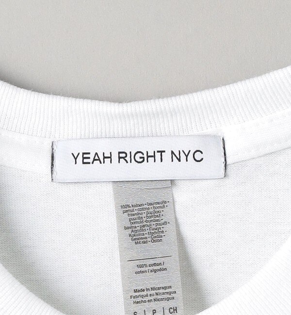 Yeah Right NYC＞YEAH RIGHT Tシャツ|BEAUTY&YOUTH UNITED ARROWS