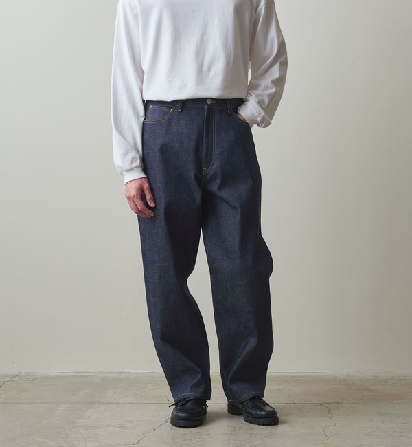 Steven Alan＞ 13.5oz DENIM 5P BAGGY TAPERED PANTS/デニムパンツ|BEAUTY&YOUTH UNITED  ARROWS(ビューティーアンドユース ユナイテッドアローズ)の通販｜アイルミネ