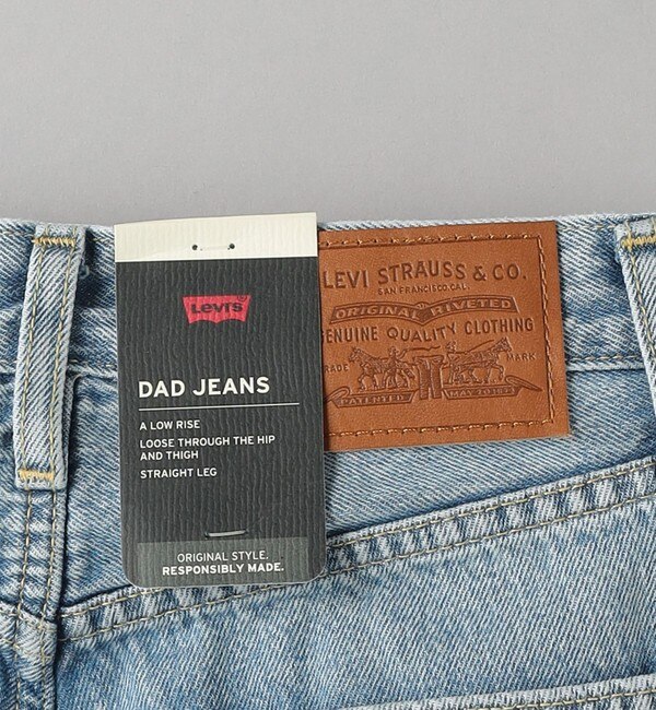 国内EXCLUSIVE】＜Levis＞DAD ジーンズ/ライトブルー|BEAUTY&YOUTH ...