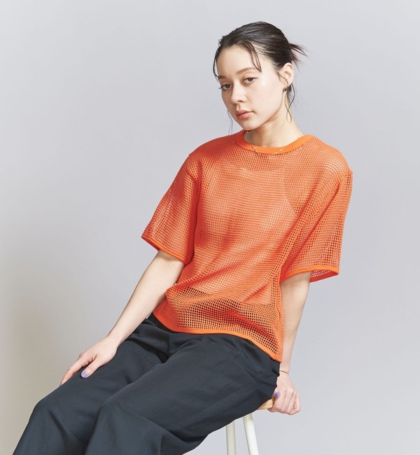 ベロアロングスリーブTシャツ -ウォッシャブル‐|BEAUTY&YOUTH UNITED