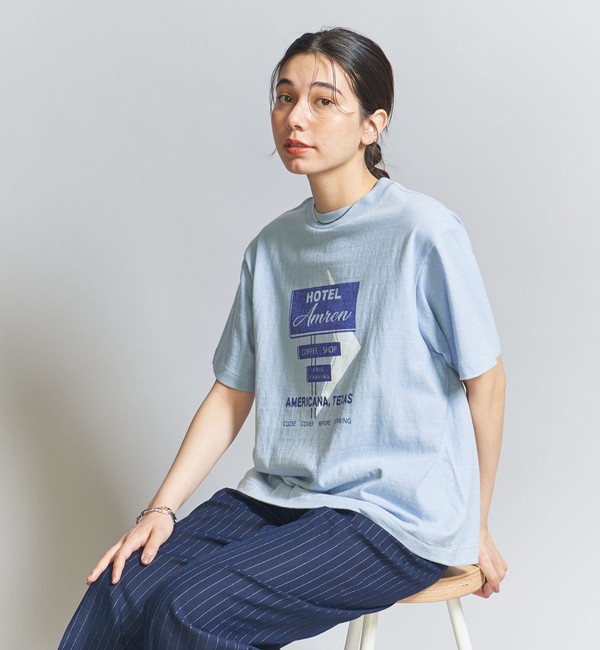 ベロアロングスリーブTシャツ -ウォッシャブル‐|BEAUTY&YOUTH UNITED 