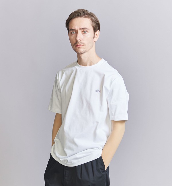 ＜LACOSTE＞ ワンポイント ロゴ Tシャツ