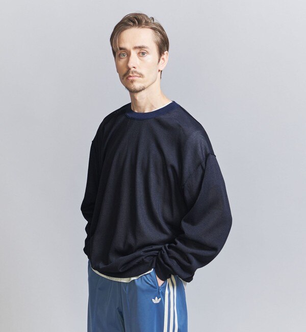 Steven Alan＞ HAMILTON CREW NECK KNIT-LOOSE/ニット|BEAUTY&YOUTH UNITED  ARROWS(ビューティーアンドユース ユナイテッドアローズ)の通販｜アイルミネ