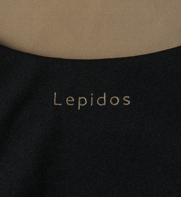 ＜Lepidos＞ソリッド バッグオープン ワンピース