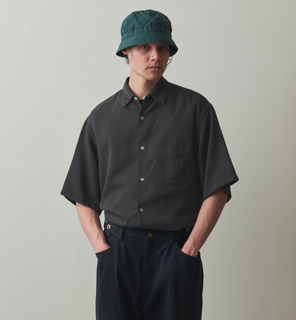 Steven Alan＞ SOKTAS GRAPH/CHECK REVERSE SEAM SHIRT -ALINE/シャツ 