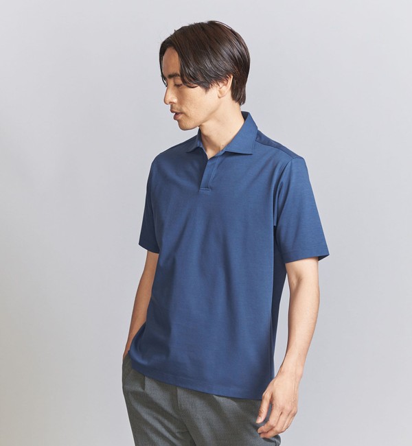 Steven Alan＞ SUVIN/F HENLEY NECK LONG SLEEVE TEE/カットソー|BEAUTY&YOUTH UNITED  ARROWS(ビューティーアンドユース ユナイテッドアローズ)の通販｜アイルミネ