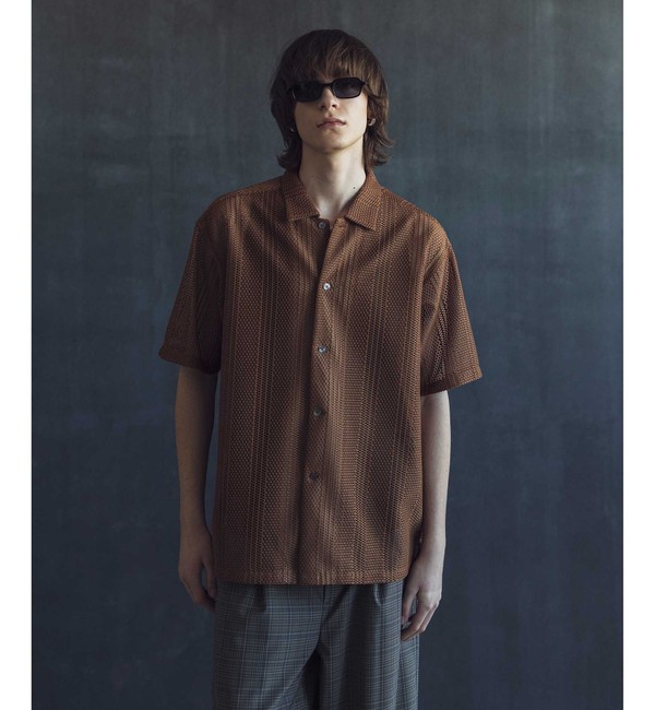 monkey time＞ PE/TRO ZIP 6SL SHT/シャツ|BEAUTY&YOUTH UNITED ARROWS(ビューティーアンドユース  ユナイテッドアローズ)の通販｜アイルミネ