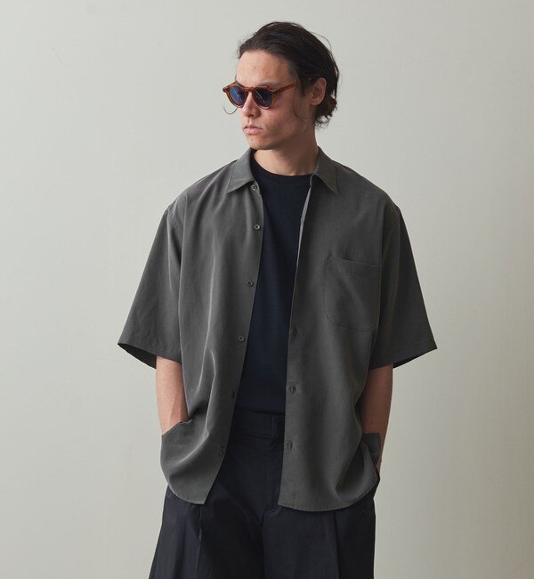 Steven Alan＞ BTR NEL REGULAR COLLAR SHIRT-LOOSE/シャツ|BEAUTY&YOUTH UNITED  ARROWS(ビューティーアンドユース ユナイテッドアローズ)の通販｜アイルミネ