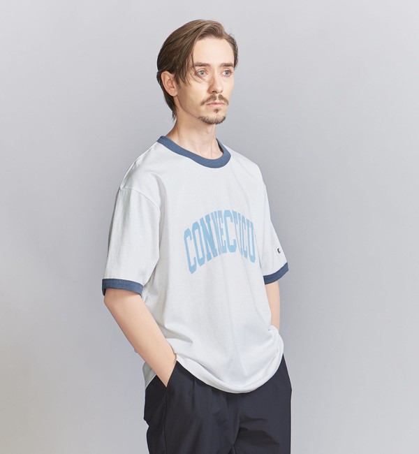 別注】 ＜CHAMPION＞ リンガー Tシャツ|BEAUTY&YOUTH UNITED ARROWS(ビューティーアンドユース  ユナイテッドアローズ)の通販｜アイルミネ