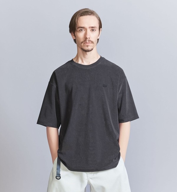 LACOSTE for BEAUTY&YOUTH＞ 1トーン パイル Tシャツ|BEAUTY&YOUTH UNITED  ARROWS(ビューティーアンドユース ユナイテッドアローズ)の通販｜アイルミネ