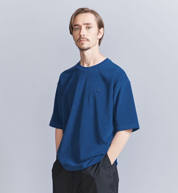 LACOSTE for BEAUTY&YOUTH＞ 1トーン パイル Tシャツ|BEAUTY&YOUTH UNITED  ARROWS(ビューティーアンドユース ユナイテッドアローズ)の通販｜アイルミネ