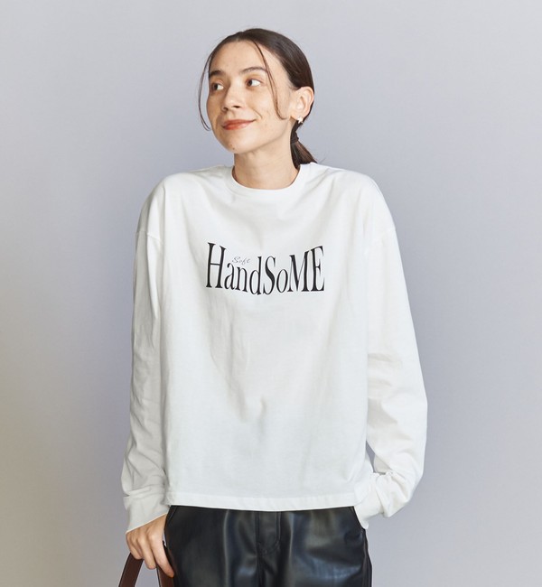 WEB限定】ロゴプリント ロングスリーブTシャツ|BEAUTY&YOUTH UNITED ARROWS(ビューティーアンドユース  ユナイテッドアローズ)の通販｜アイルミネ