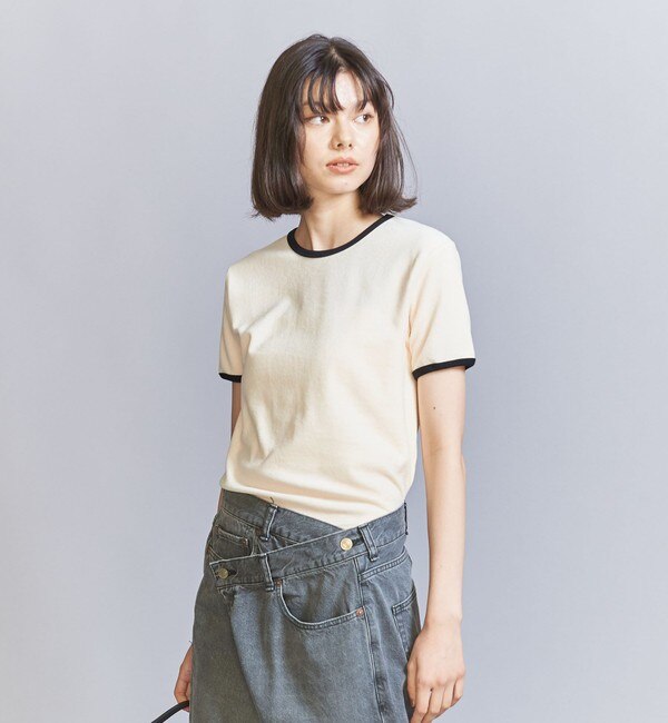 ベロア リンガー Tシャツ|BEAUTY&YOUTH UNITED ARROWS(ビューティーアンドユース ユナイテッドアローズ)の通販｜アイルミネ