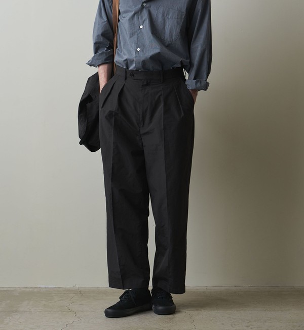 Steven Alan＞ TW BOIL 2PLEATED MORE TAPERED PANTS/パンツ|BEAUTY&YOUTH UNITED  ARROWS(ビューティーアンドユース ユナイテッドアローズ)の通販｜アイルミネ