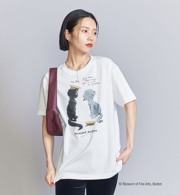 別注】＜Museum of Fine Arts,Boston＞プリント Tシャツ|BEAUTY&YOUTH UNITED  ARROWS(ビューティーアンドユース ユナイテッドアローズ)の通販｜アイルミネ