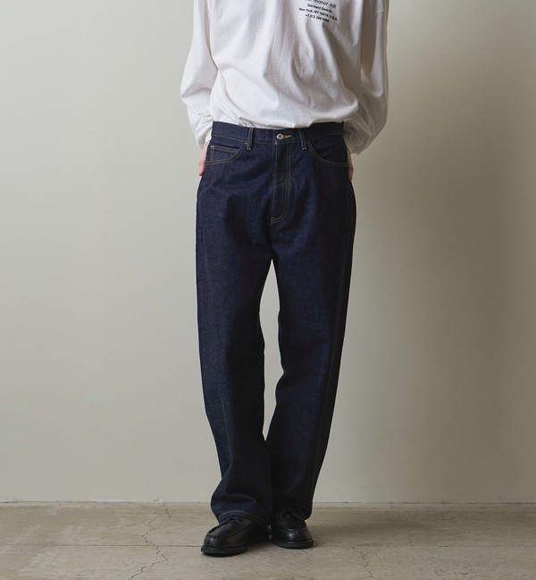 Steven Alan＞ 12oz DENIM 2PLEATED PANTS-BOLD/パンツ|BEAUTY&YOUTH UNITED  ARROWS(ビューティーアンドユース ユナイテッドアローズ)の通販｜アイルミネ